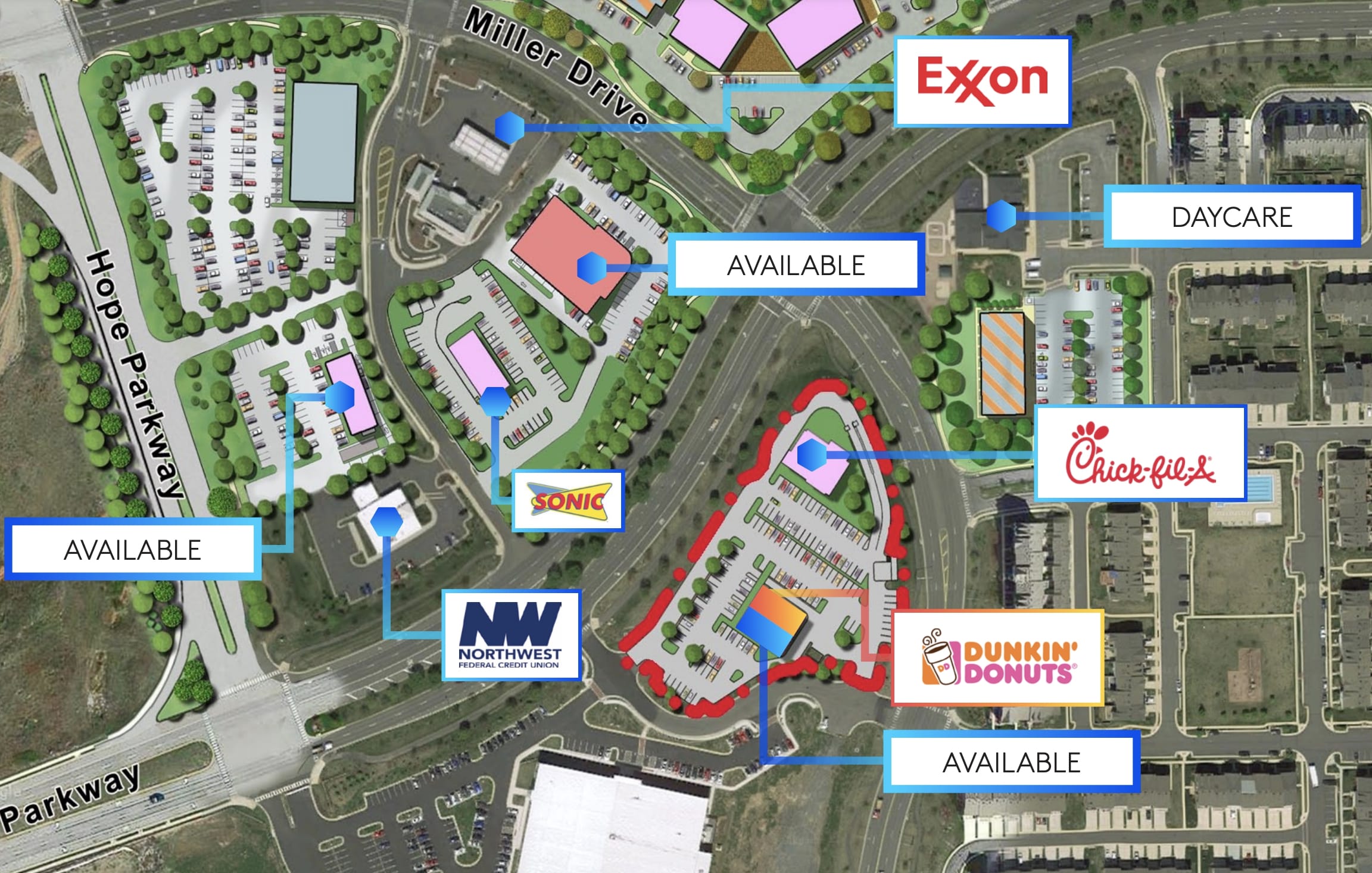 Sonic Drive-in Location Map - Red Lion Data