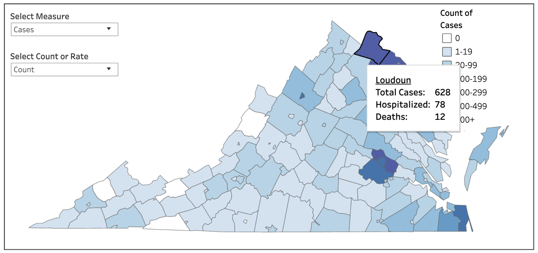 Positive coronavirus cases in Loudoun rises by nearly 100 since Friday ...