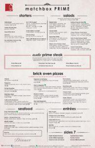 Matchbox unveils special new menu at one NoVa location