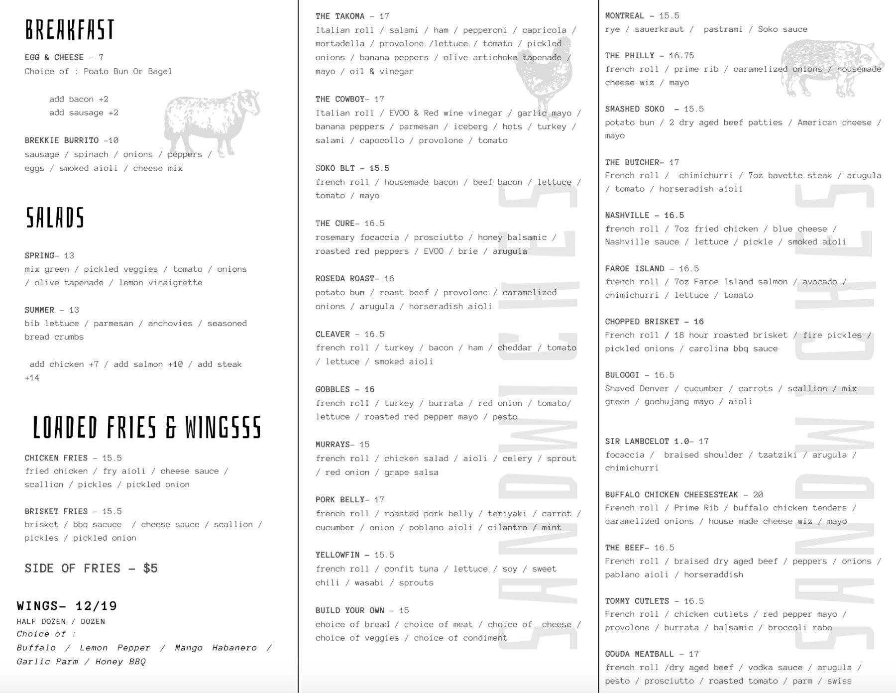 Sakowitz Menu New gourmet sandwich shop opens for business in Leesburg