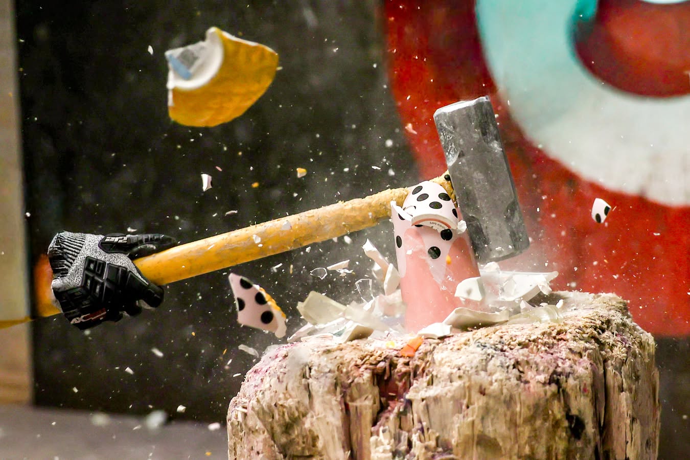 Work underway at Loudoun's new iSmash rage room