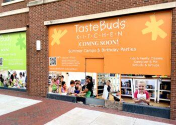 First signage up at Ashburn’s future Taste Buds Kitchen