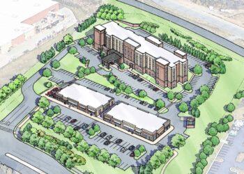 New view of proposed hotel, retail center in Loudoun